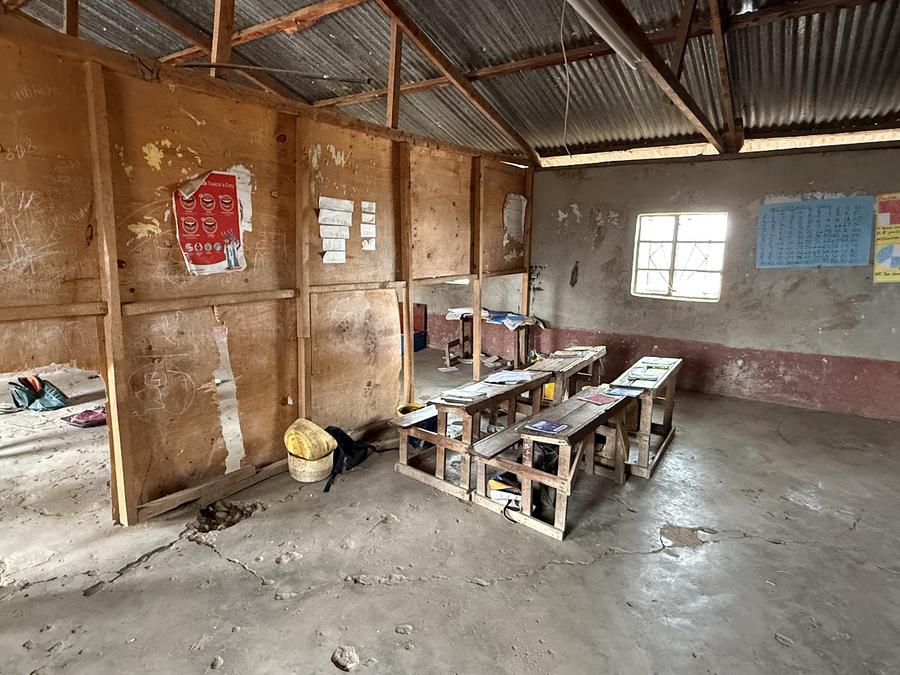 Ribbon cutting ceremony — Osarai Primary School renovation grand opening, GDP Kenya October 2025